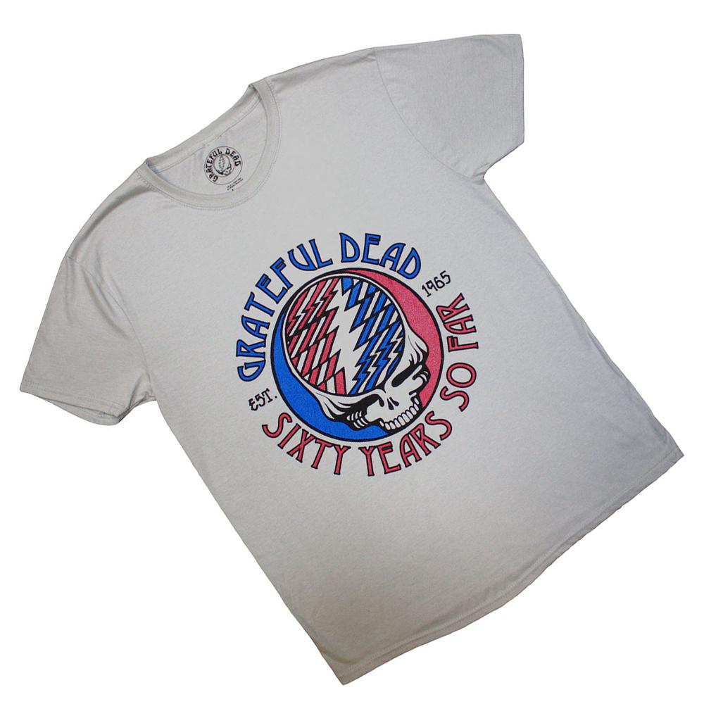 Grateful Dead Unisexowy T-shirt dla dorosłych Stealie 60