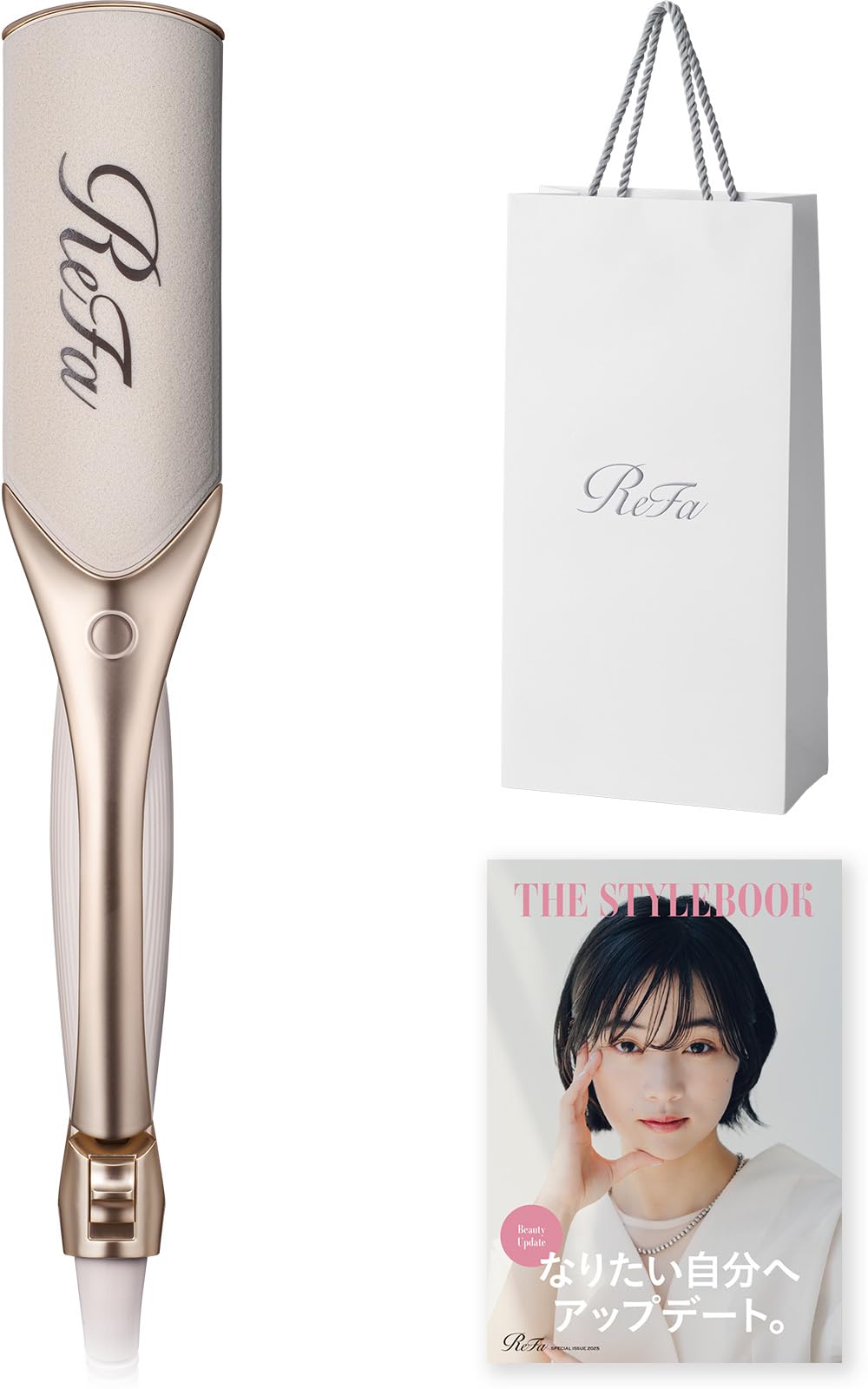 

Store ReFa POWER STRAIGHT IRON PRO with Hair Styling Guidebook and Shopping Bag New Color [Official Exclusive] (Ivory) слонова кістка