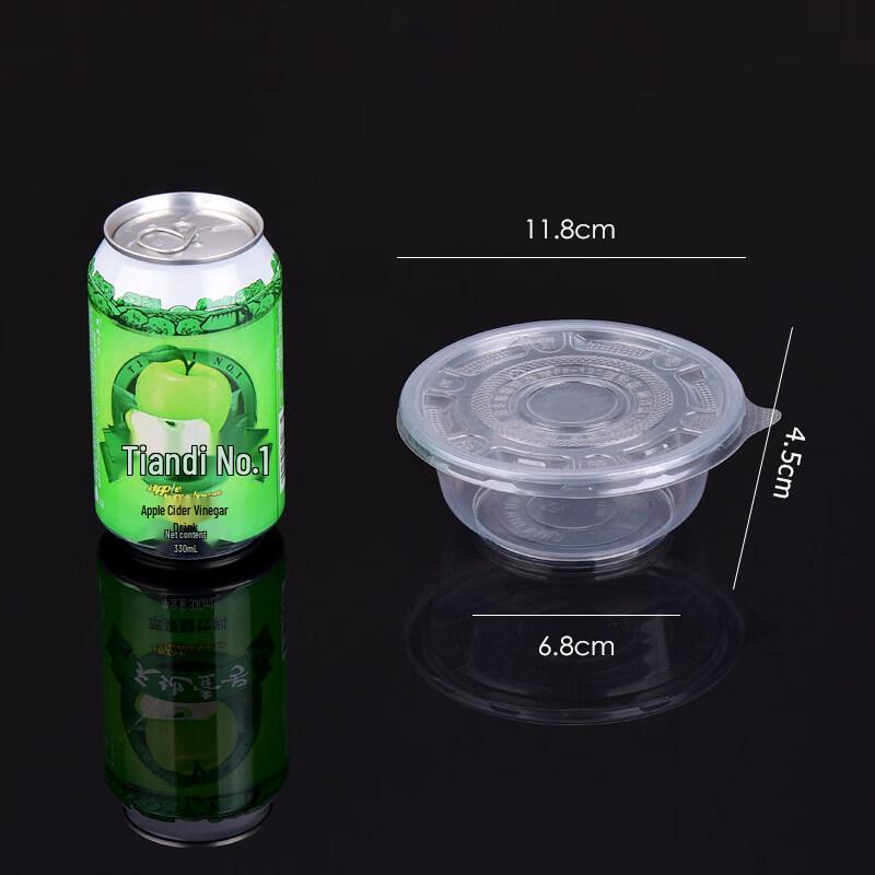 

ZISIZ Disposable Plastic Bowl