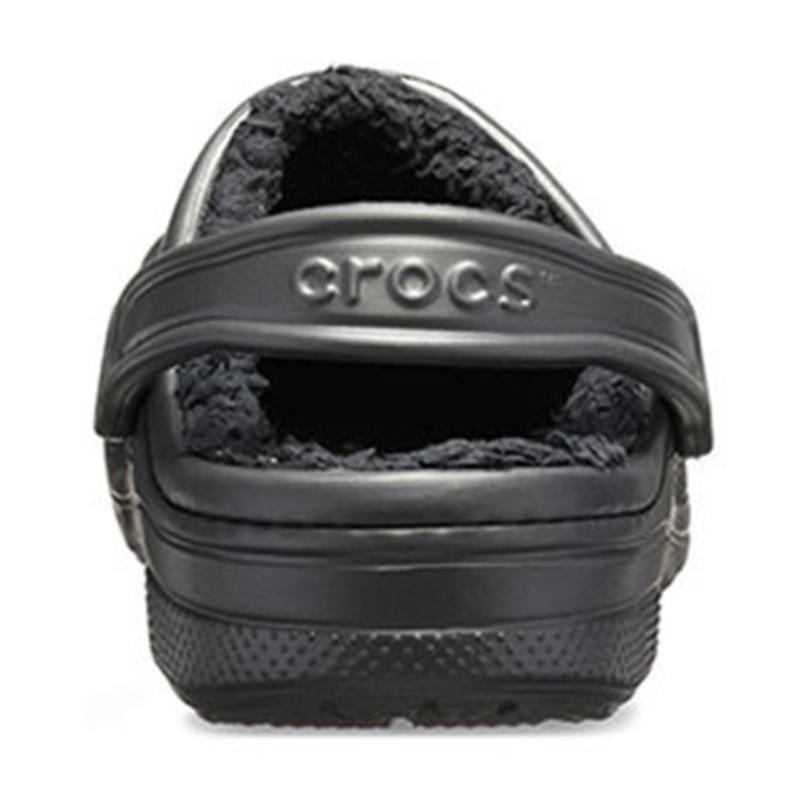 Crocs Classic Clog Crocs Stay Warm Wear Resistant Sports Unisex Black Sandals