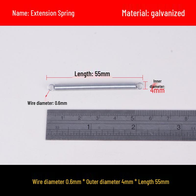 Stainless Steel Spring Hook for Microwave Oven Handle, Wire Diameter 0.6/0.7