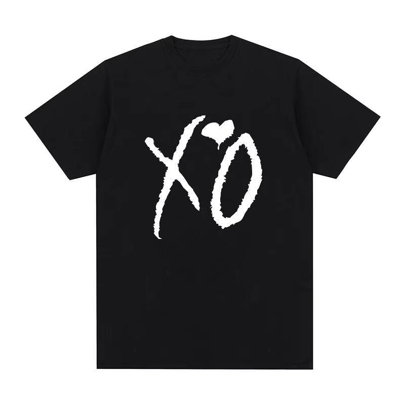The Weeknd Kurzarm T-Shirt Wicken Topfpflanzen Mann Xo HipHop Album Unisexs Und Unisexs Harajuku Oversized Y2k Ins T-Shirt