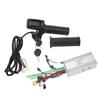 Electric Bike Controller Kit 36V 48V 1000W 38A 3 Modes Brushless Controller 805 Twist Throttle with Panel for Bike