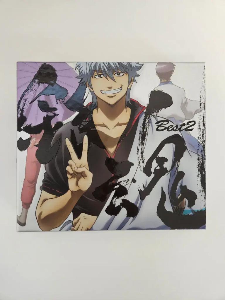Gintama Limited Edition Theme Song Collection Best 2 CD+DVD+Booklet+Pokémon Used