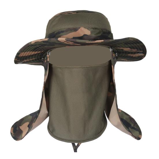 

Солнцезащитная шляпа с ветрозащитной веревкой, солнцезащитная система на 360 градусов, фигурная складная шляпа для отдыха на открытом воздухе с шалью для защиты лица E