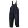 Women's Plus Size Slimming Cropped Overalls - Autumn Japanese & Korean Style
