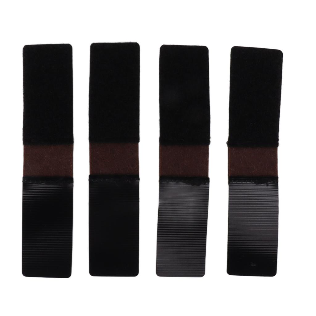 Arched Felt Furniture Pads with Hook Loop Fasteners Sled Base Floor Saver Arched Chair Felt Footpad