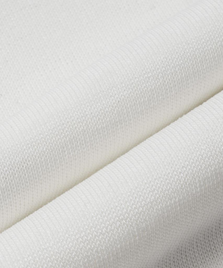 Dekkoloso Summer Cool Touch Round Short Sleeve Knit [Ivory]