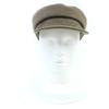 Pristine HERMES Casquette Deauville Serie Metal Brown Cashmere Women 58 Used