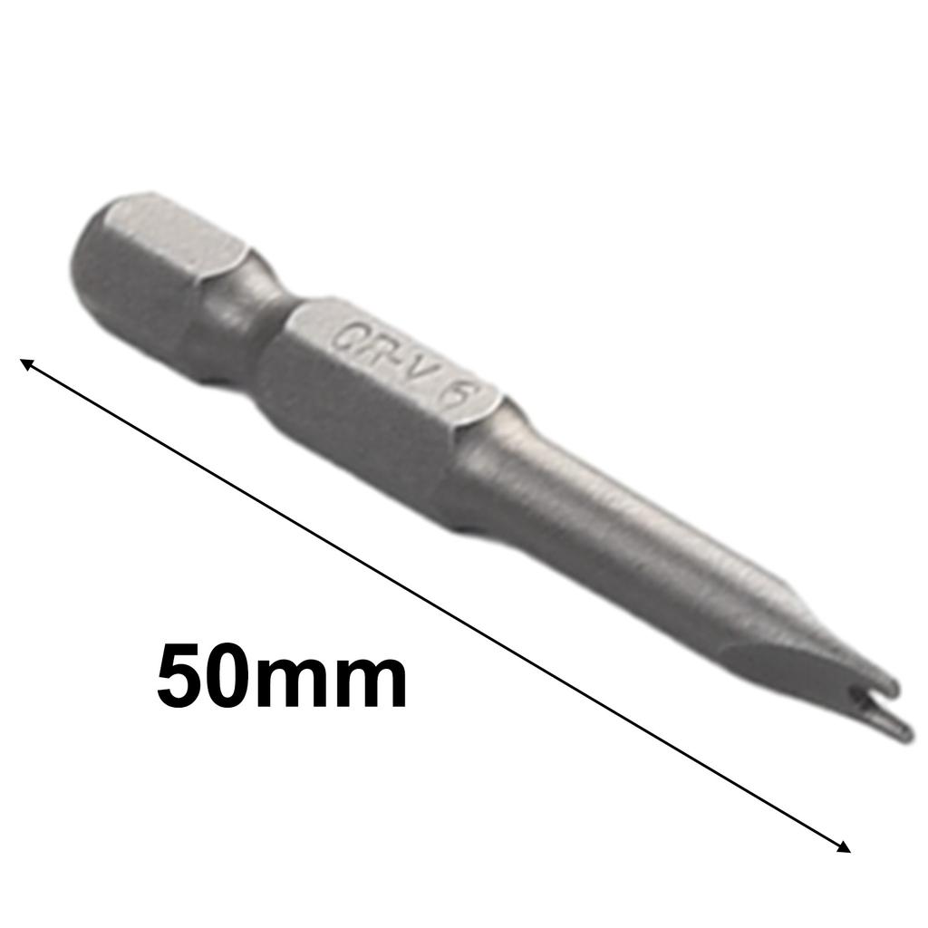 13pcs Special-shaped Screwdriver Bit PH2 U Y-Shape Triangle Cross 3-Point Screwdriver Tool 50mm Screwdriver Bit