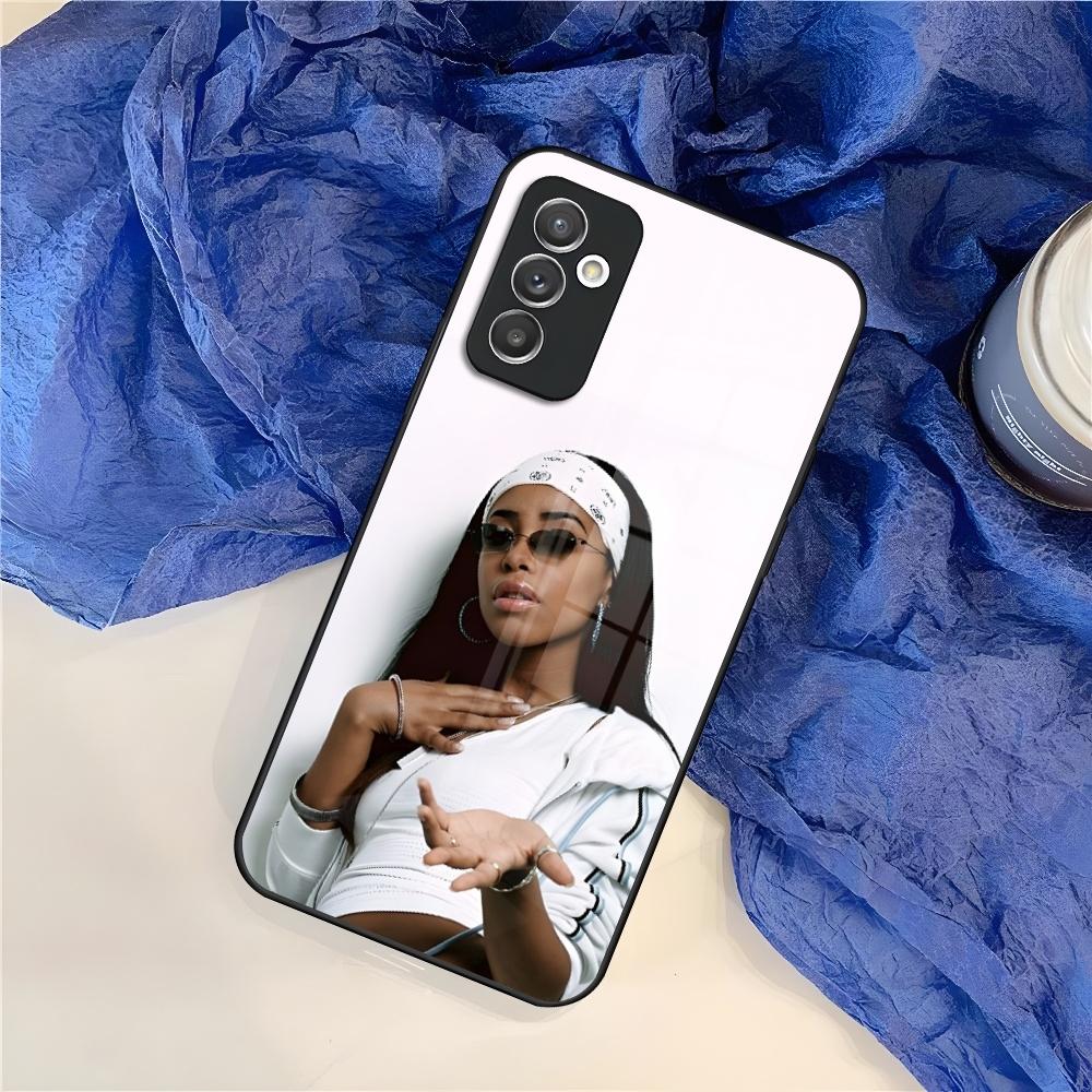 

A-Aaliyah Hip Hop Music Phone Case for Samsung Galaxy S26 S25 S24 S30 S21 S23 S20 S22 Fe Pro Edge Ultra Plus glass Cover Galaxy S25plus