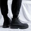 Ins Super Fire Martin Stiefel Herren Mittelstiefel Neu High-Top Britischer Stil Retro Trend Vielseitige Lederstiefel 12500-R