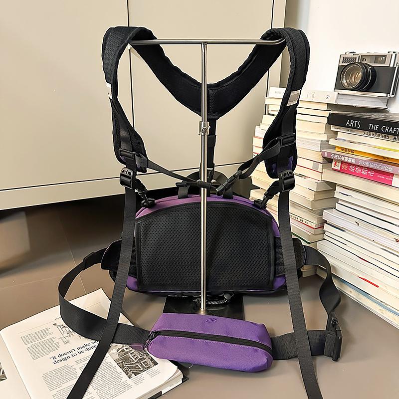 Outdoor Sports Mountaineering Bag Men's Travel Crossbody Bag Women's Chest Bag Multifunctional Waist Bag