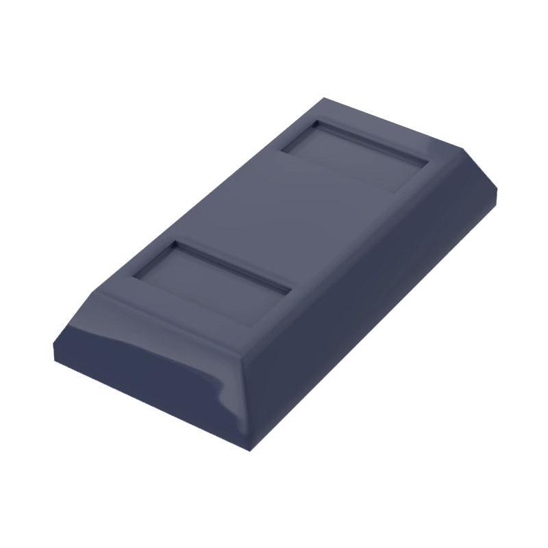 

10PCS 99563 1x2 Gold Bar Size Block Moc Compatible with Brick DIY Children s Toy Assembly Parts 10PCS темно-синього кольору