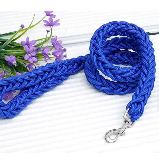 

130 см L супер прочный грубый нейлоновый поводок для собак двухрядный регулируемый ошейник для средних и крупных собак