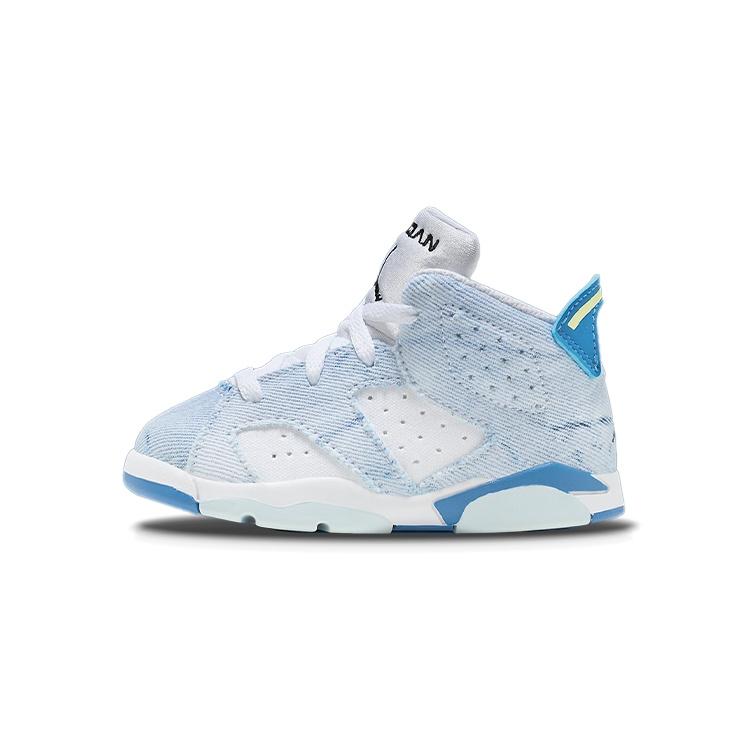 (TD) Air Jordan 6 Retro Washed Denim 2022 Baby DX6177-100 EU 23.5