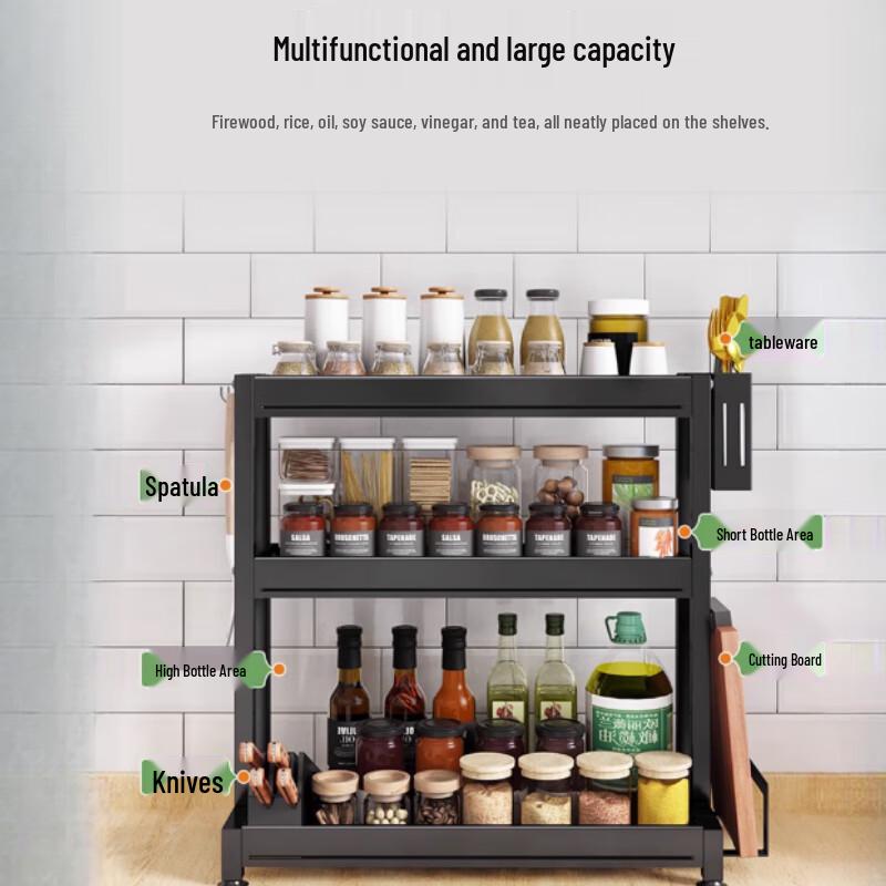 Multi-functional Countertop Spice & Storage Rack