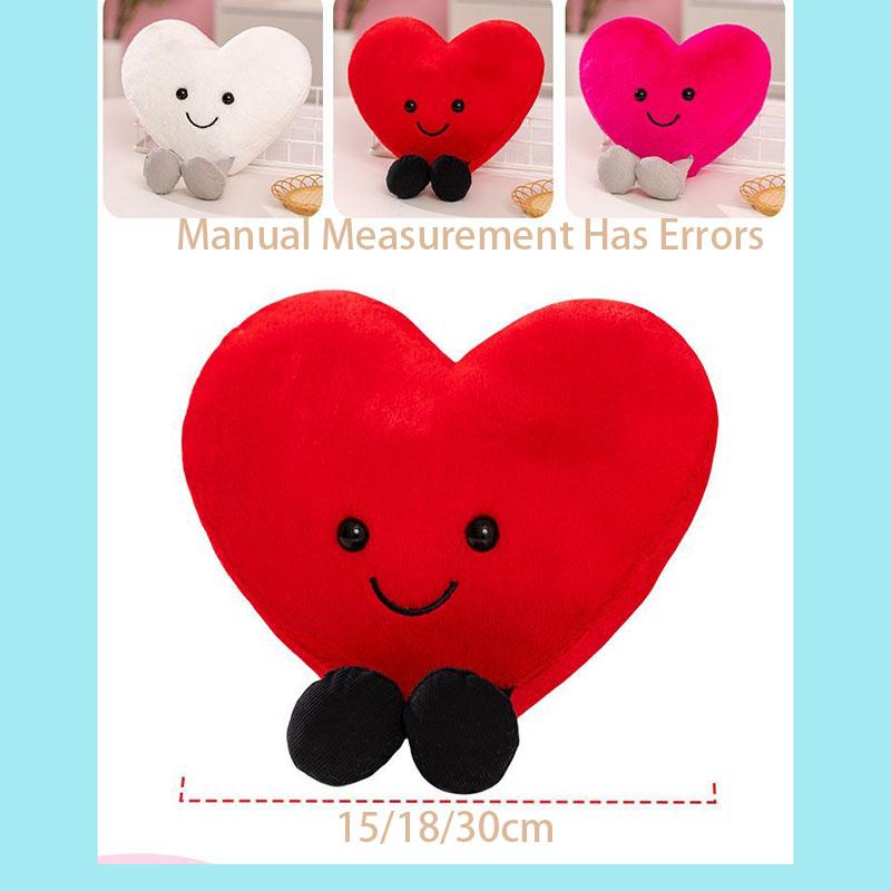 Cuscino Peluche Cuore Sorridente Carino Morbido Soffice Divertente Cuscino Amore Con Gambe Per Regalo Romantico San Valentino Decorazione Casa