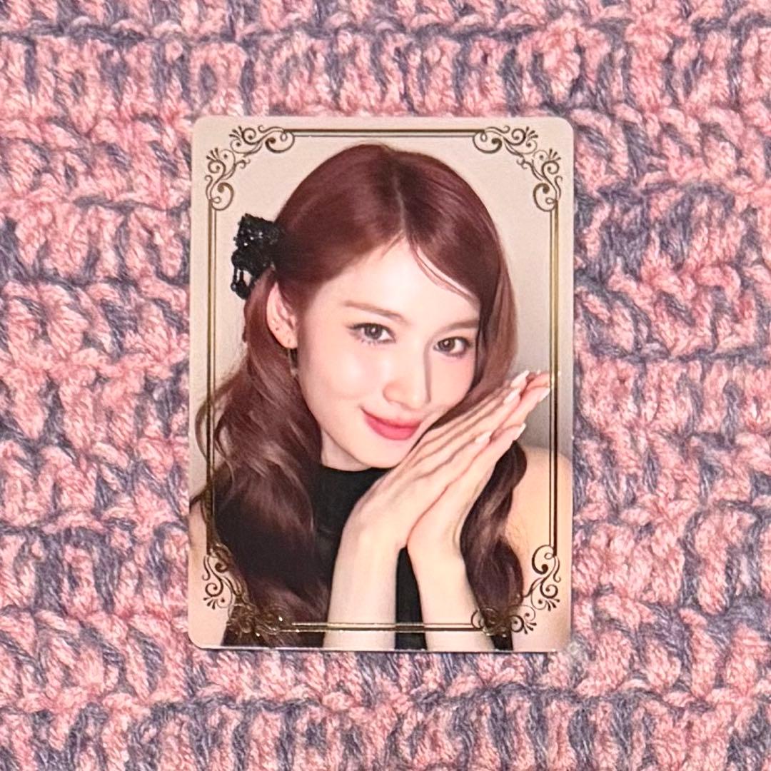 [USED] TWICE MISAMO PLAY Sana Tower Records Lucky Draw Foil Stamping