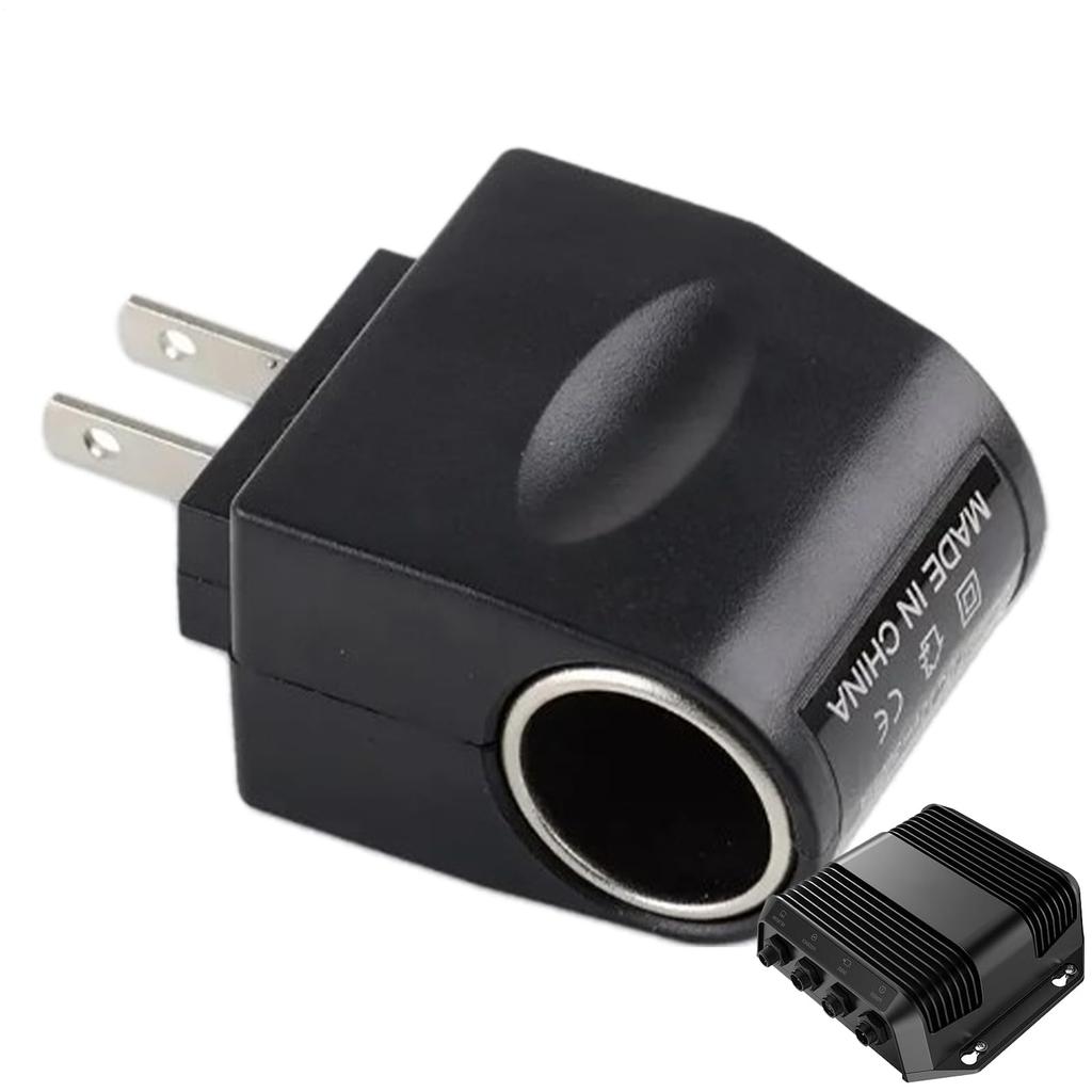 Lighter Plug Adapter, Car Charger To Home Car Power Converter 220V To Cigarette