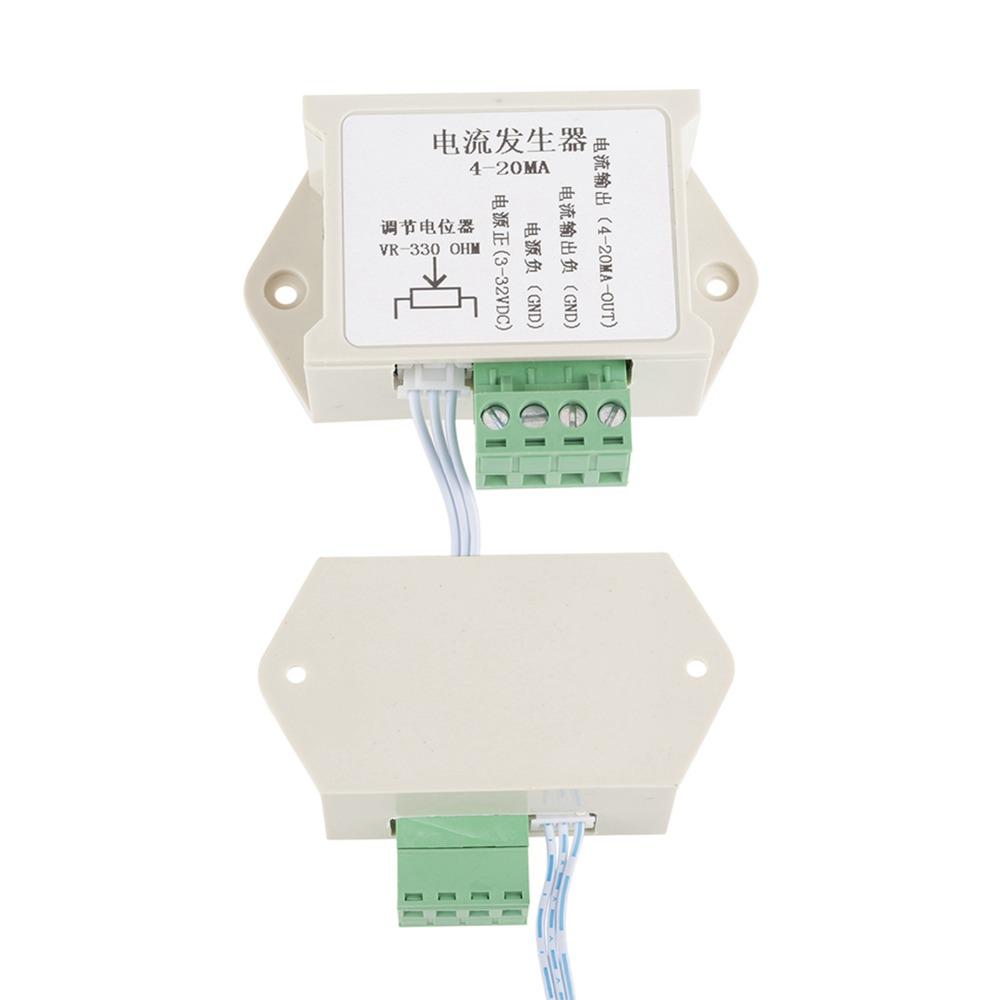 4-20mA Signal Generator Adjustable Current 12-24VDC Analog Signal Generator 73*54*30mm Current Signal Generator Process Control
