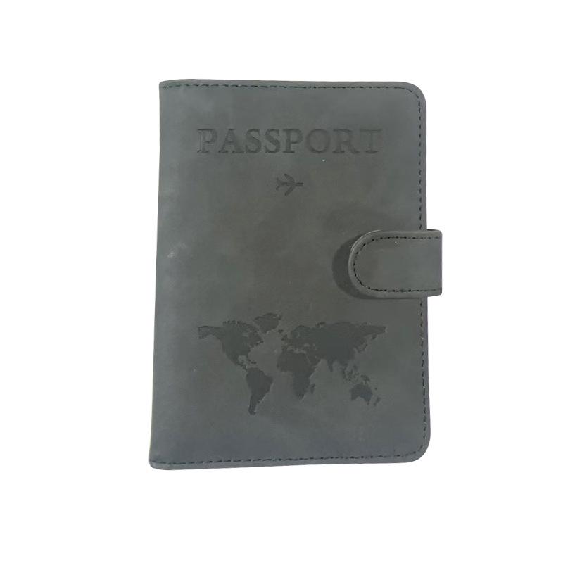 2024 Unisex PU Leather Passport Holder & ID Bag