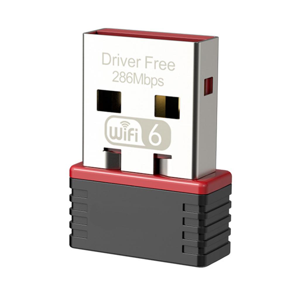 1-5PCS USB Adapter 2.4GHz 286Mbps Wireless USB WiFi Network Adapter AX Protocol High Speed USB Receiver for Desktop Computer