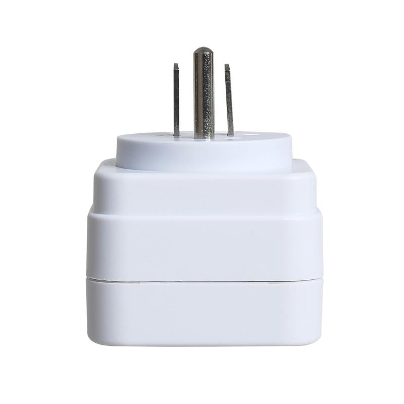 Small Outlet Protector Voltage Fluctuation Monitoring Auto Power Cuts Included ABS Suitable for US Refrigerators