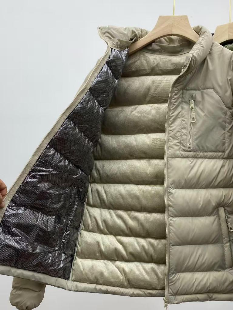 High-Quality Men's & Women's Ribbed Hooded Cotton Jacket for Outdoor Sports & Travel