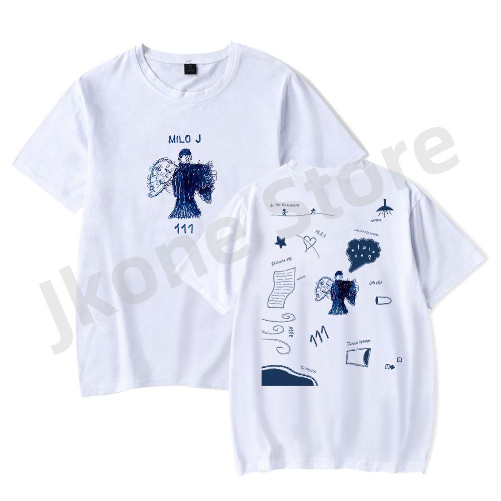 

Milo J Singer Tshirts 111 Album Merch Women Unisex Fashion Casual Short Sleeve Tee S