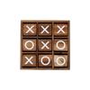 Houten bordspel - ENGELHART - Engelhart - Geïntegreerde draaiblokken - Acaciaplaat 20,2 cm - 2 spelers