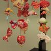 Hanging Hina Doll Goldfish Hanging Medium Size with Display Stand Decoration, Ornament, (90cm Tall),
