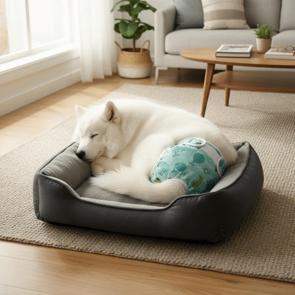 Elastic Waist Dog Physiological Pants Leak-Proof Dog Sanitary Panties Physiological Safety