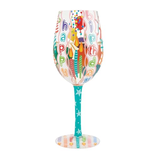 Lolita Wine Glass HAPPY BIRTHDAY BLAST 6014181
