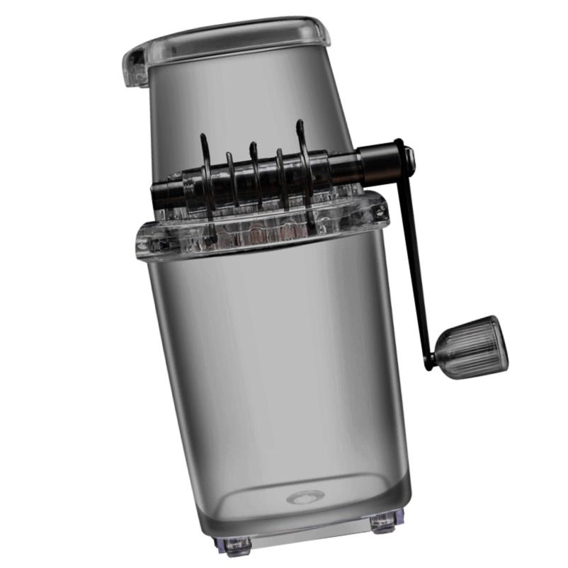 

Ручная дробилка для льда Машина для приготовления снежных конусов Обеденная кухня Блендер Вечеринка Кемпинг Пикник Холодные напитки Бритва серый