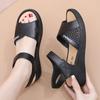 New Slope Heel Comfortable Sandals for Women Mom's Summer Fashion Non Slip Sandals