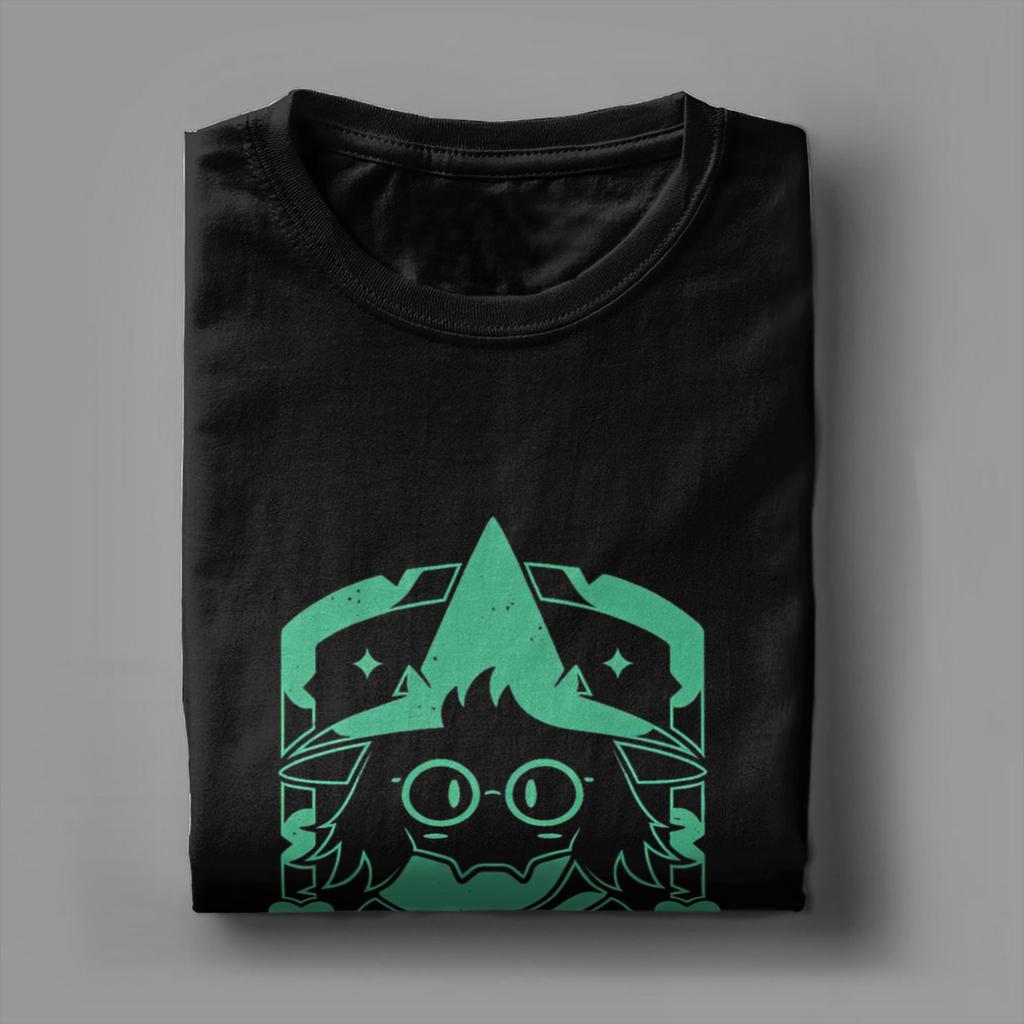 Maglietta Uomo Dark Prince Deltarune Cotone Puro Crazy Girocollo Manica Corta Stampa Top