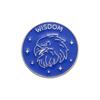 Courage Loyalty Wisdom Ambition Enamel Pins Custom Brooches Lapel Badges Magic School Jewelry Gift for Kids Friends