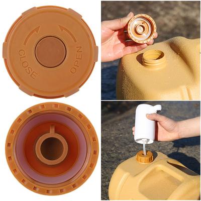 Electric Water Pump Adapter Universal Portable Water Dispenser Adapter Water Tank Adapter Cover for Outdoor Water Tank