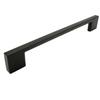 4 x Furniture handle black 160 mm metal