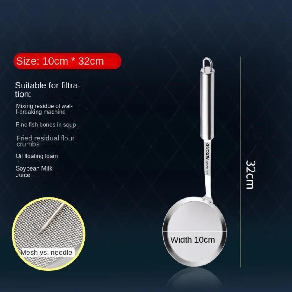 

Ручной фильтр из нержавеющей стали 304 с мелкой сеткой, 100 меш, сверхплотный фильтр-дуршлаг, многофункциональное сито