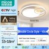 Moderne LED-Deckenleuchte