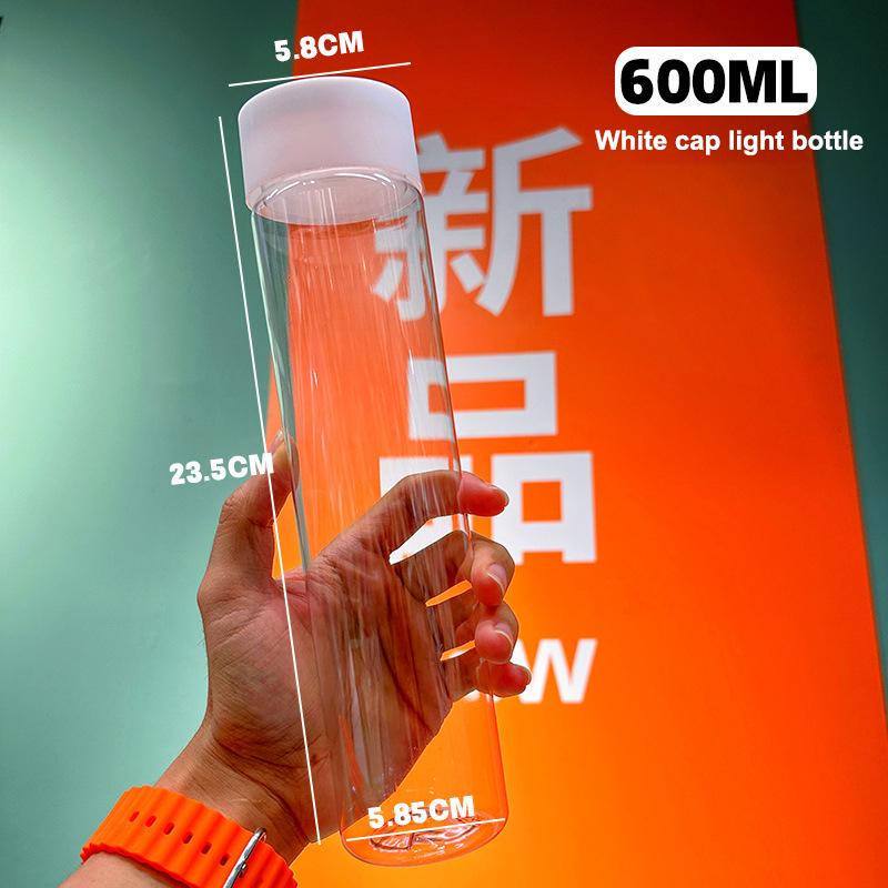 Kallbryggt te Vattenflaska Filter Vattenkopp Bärbar För Sport Utflykter Mjölkte Fruktjuice Drickkopp Hemma Transparent