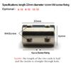 1Pc Rigid Motor Coupling (3-12mm, 6.35mm Incl.) | Var. Diameter | DIY Models