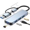 Multi-Port-USB-Hub-Adapter für iPad und Apple Laptop