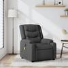 VidaXL Reclining Massage Armchair, Chair with Footrest, Seat with Backrest and Armrests Living Room, Modern, 374131