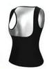 Men's and Women's Intense Sweat Body Shaper Vest for Running, Yoga, and Fitness Abdomen Control.