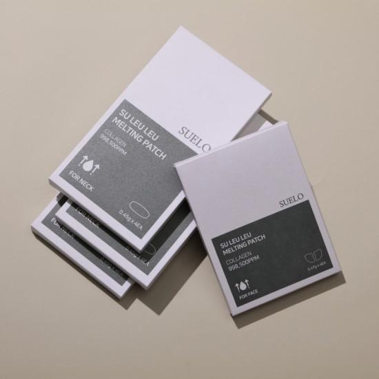 Suelo Melting Patch – FACE (Collagen Infused) — 4 Boxes × 4 Patches/Box (Total 16 Patches)