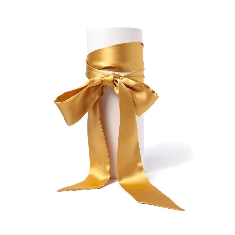 Luxus Simulierte Seide Dünne Schal Mode Tasche Griff Band Damen Pferd Print Stirnband Kleine Haar Schals Band Weiblich