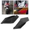 Motorcycle Aerodynamic Winglets Spoiler Wing Universal Modification AccessoryBlack